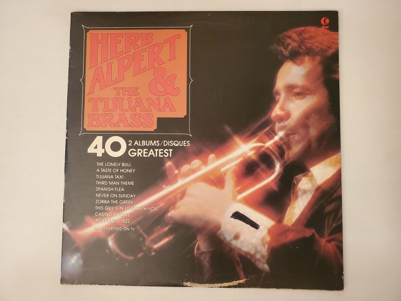 Herb Alpert & The Tijuana Brass 40 Greatest vinyl record